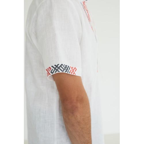 Вышиванка в белом цвете " Дерево жизни"