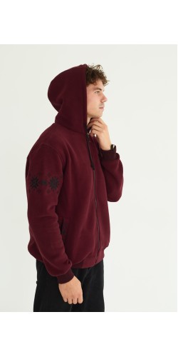 Худи мужская  БОРДОВАЯ